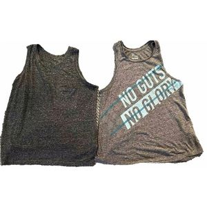 Two Old Navy Racerback Tank Tops Size Medium